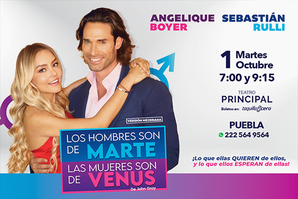Los hombres son de Marte, Las mujeres son de Venus, Puebla